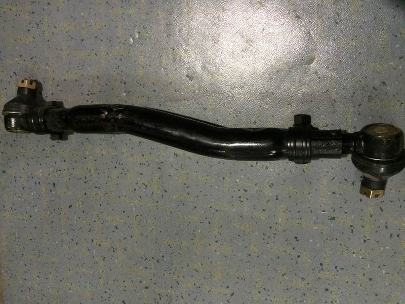 Front straight pull rod assembly
