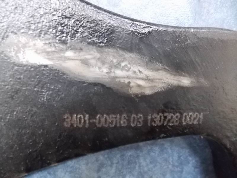 Steering rocker assembly, left, 7.5t-3