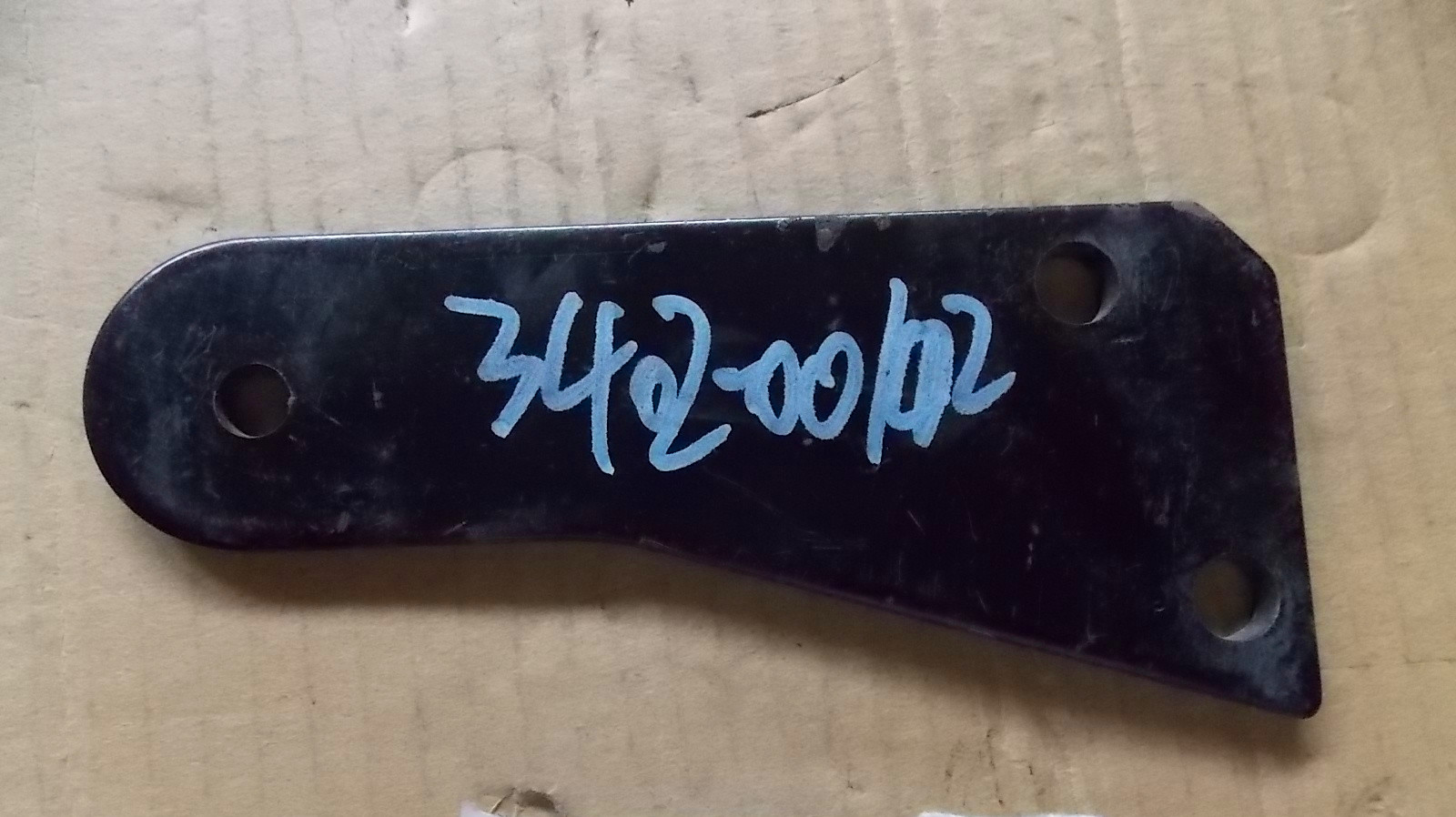 Steering column bracket, homemade, left 90