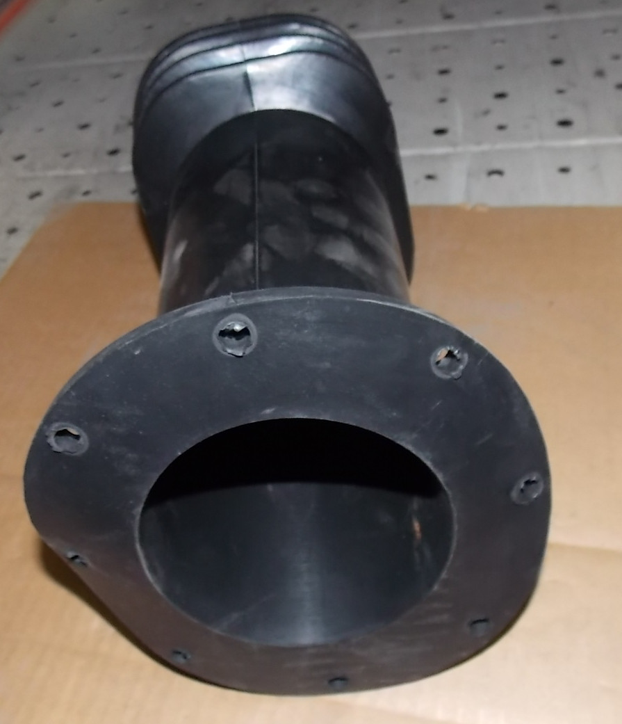Steering column corrugated guard