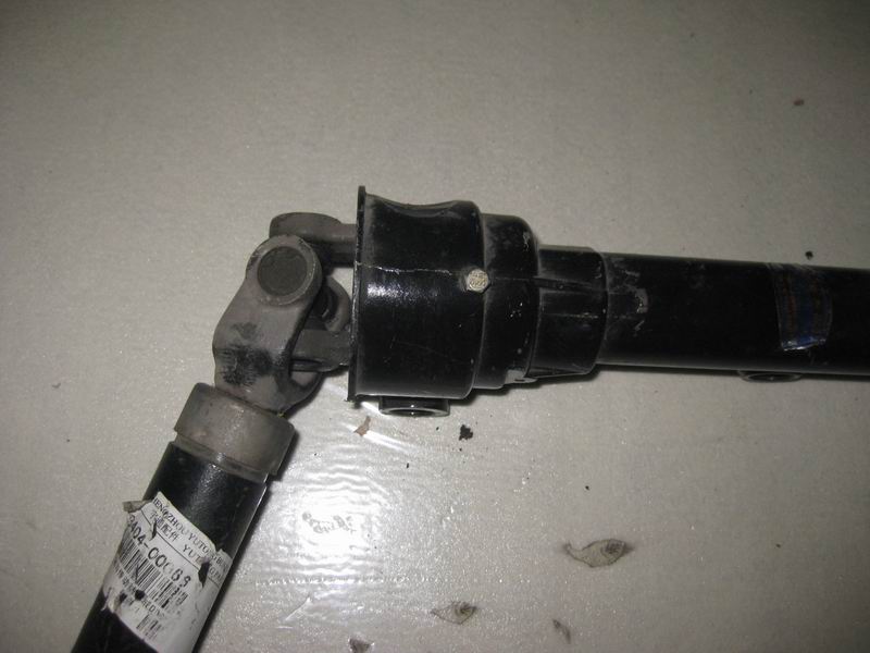 Steering shaft and transmission shaft assembly D90-2-2