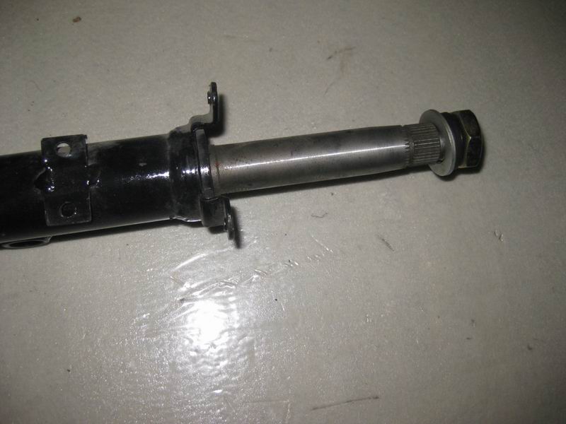 Steering shaft and transmission shaft assembly D90-2-3