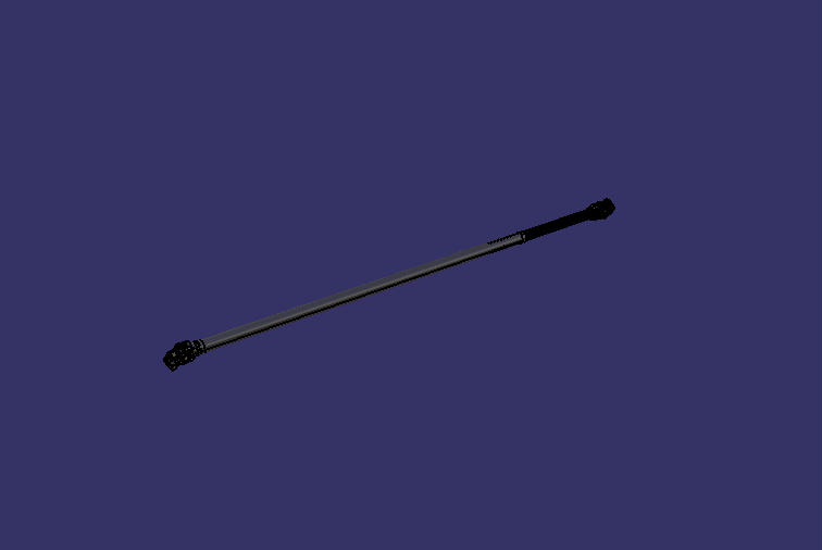 Steering drive shaft (1*79, 1*79, 1545)