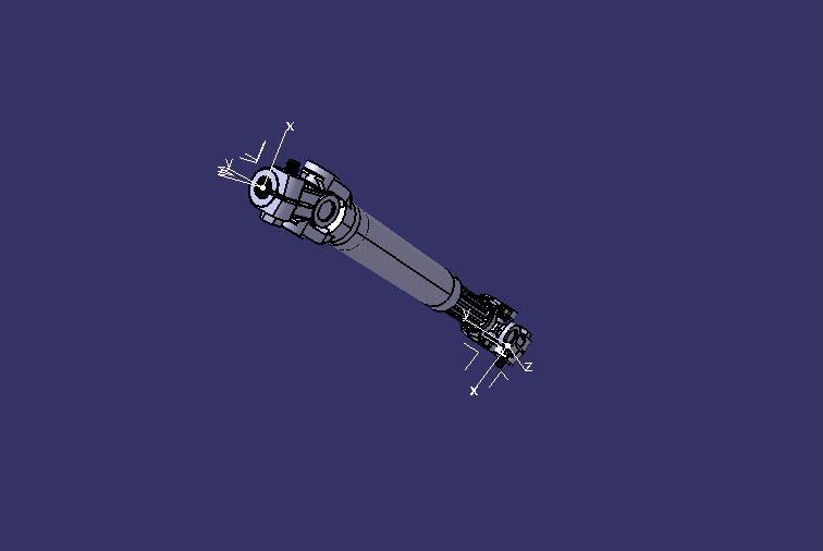 Steering drive shaft (1*79, 1*79, 370)