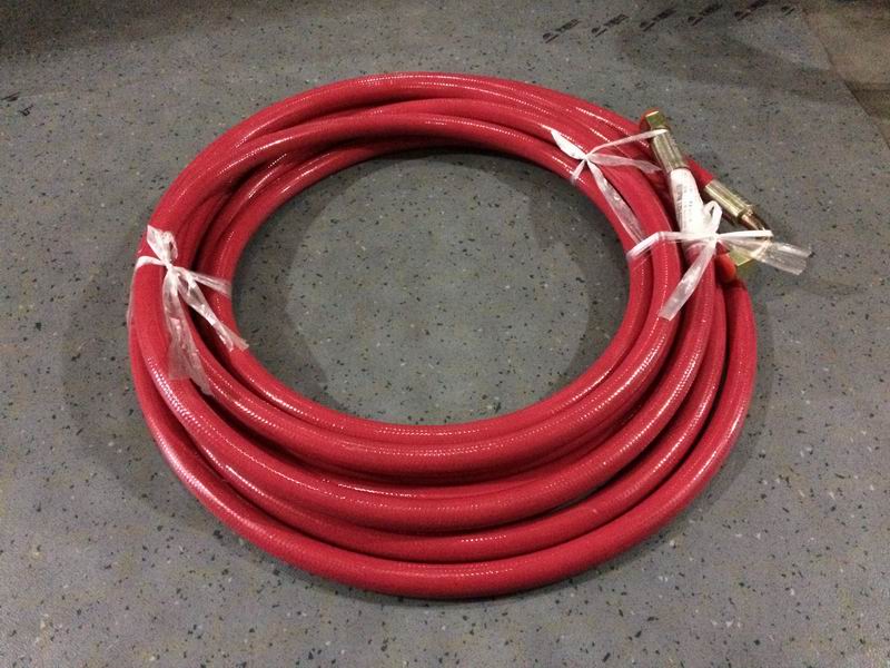 Polyurethane reinforced hose, elbow (L=11300), M20-2