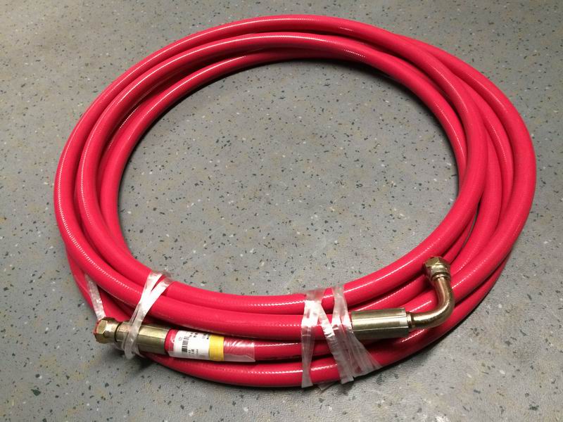 Polyurethane reinforced hose (high pressure) L=8m (M18*1.5)-1