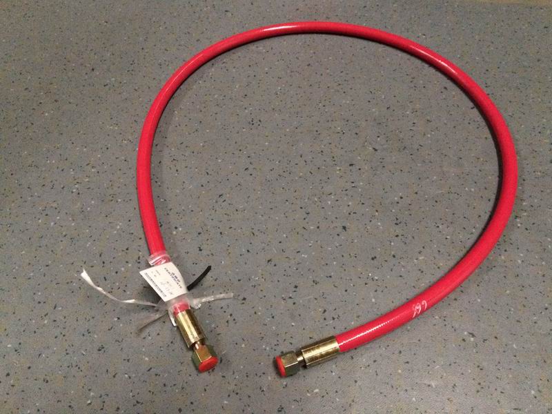 Polyurethane reinforced hose, SZ(L=2000), M20*1.5-1