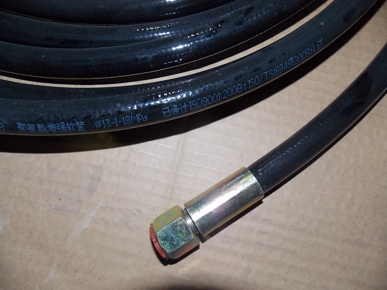 Polyurethane reinforced hose (DZ, L=9300)-1