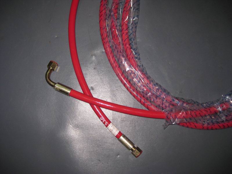 Polyurethane reinforced hose (SW, L=7800)