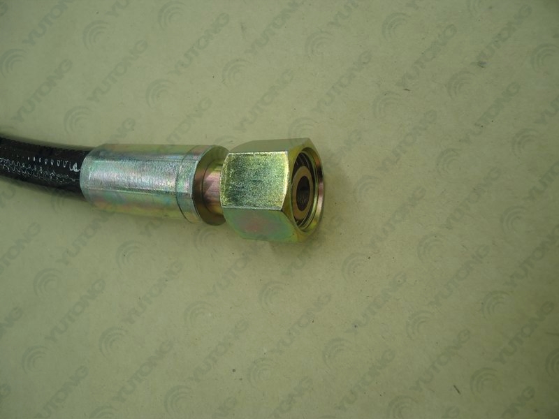 Steering low pressure oil pipe, L=1000, M20, elbow