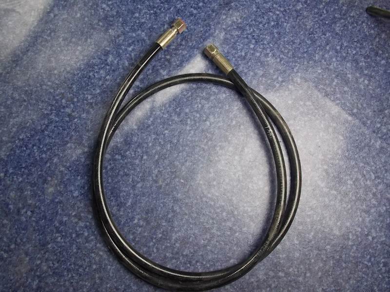 Polyurethane reinforced hose (DZ, L=2600)