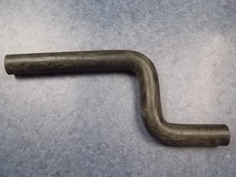 D Steering low-pressure oil resistant pipe (Φ22, L=300)