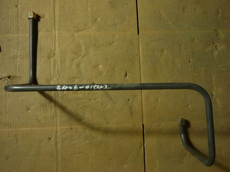 Steering forming steel pipe