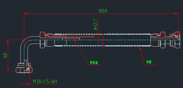 Polyurethane reinforced hose