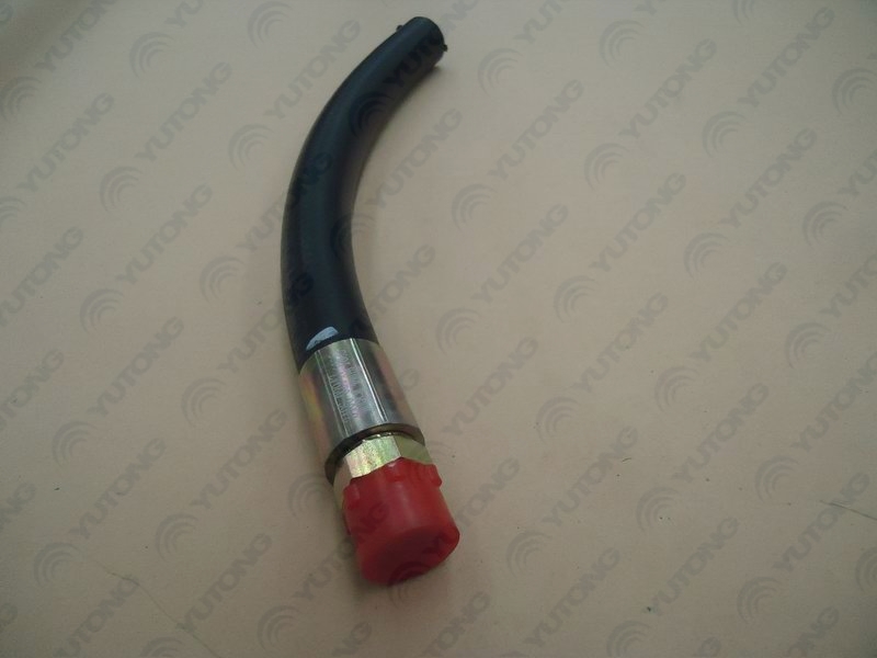 Steering low-pressure oil pipe, L=260, M20*1.5, one end is straight through