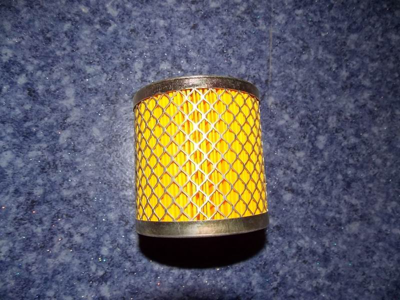 Steering tank filter element