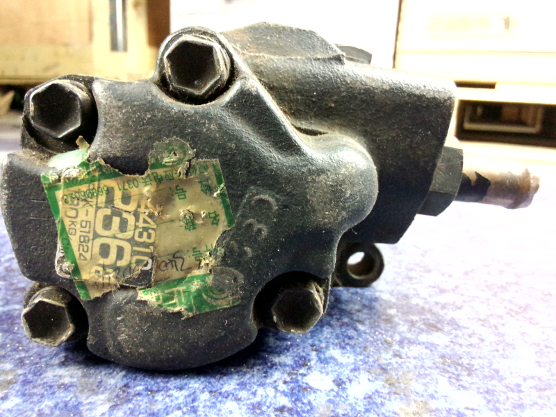 Steering oil pump-4