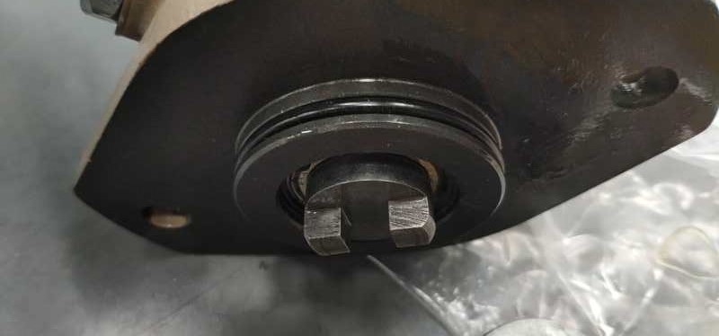 Steering oil pump, Cummins ISF3.8, cast iron-4
