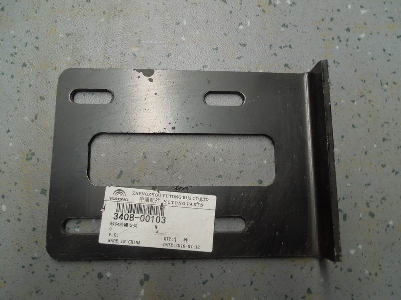 Steering tank bracket, 100*95, L-shaped, 90°-1