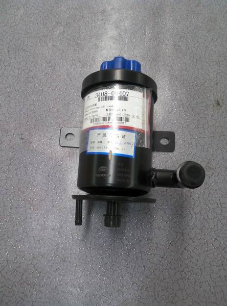 Steering oil tank, iron, 800ml, without sensor