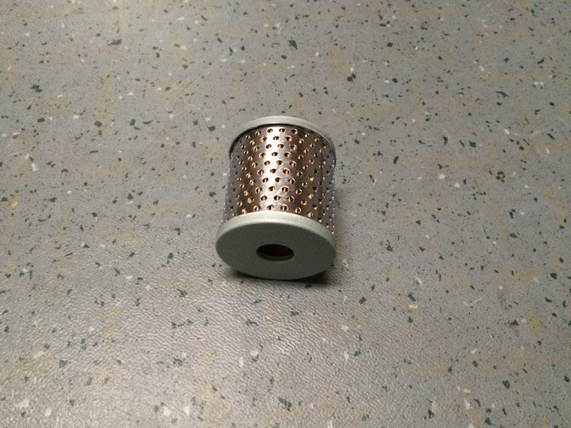 Steering tank filter element