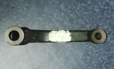 Steering vertical arm, 40 teeth, conical hole small end Φ23.0/1:10