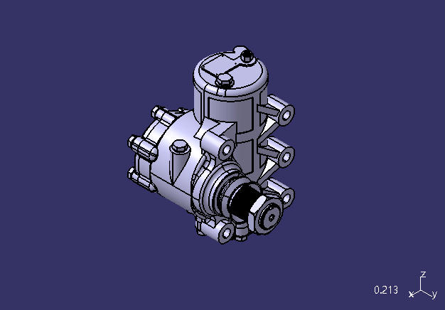 Рулевой механизм, ZJ 120C