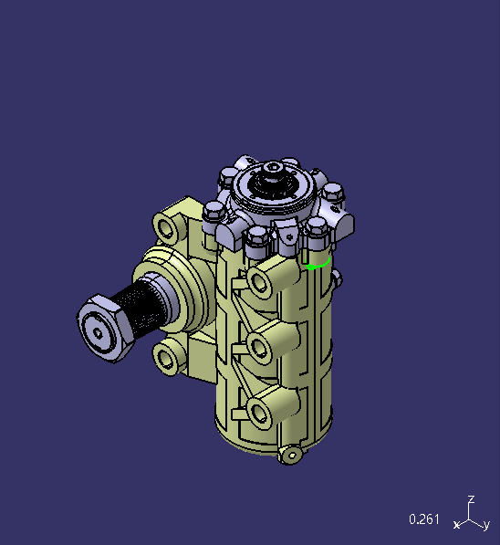 Рулевой механизм, ZJ 120C
