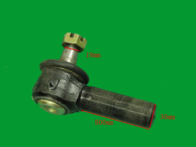 Straight-tie ball head assembly; left-hand rotation; consume inventory