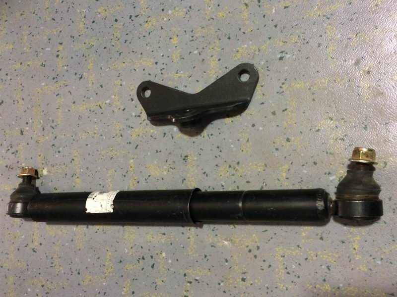 Control other parts, steering damper