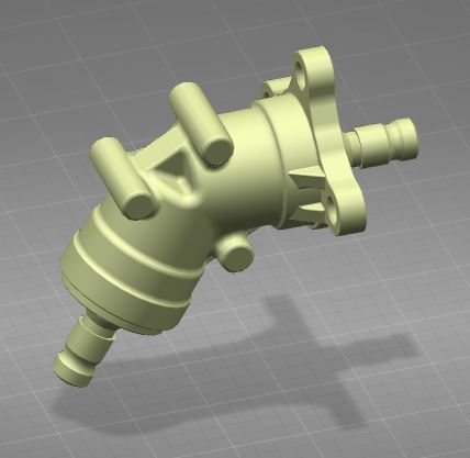 Angle steering gear, reverse, 120°