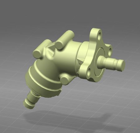 Угловой рулевой механизм, задний ход, 120 °-1