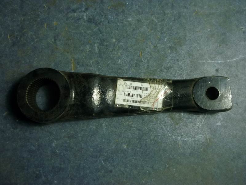 Steering droop arm, 2 5/16