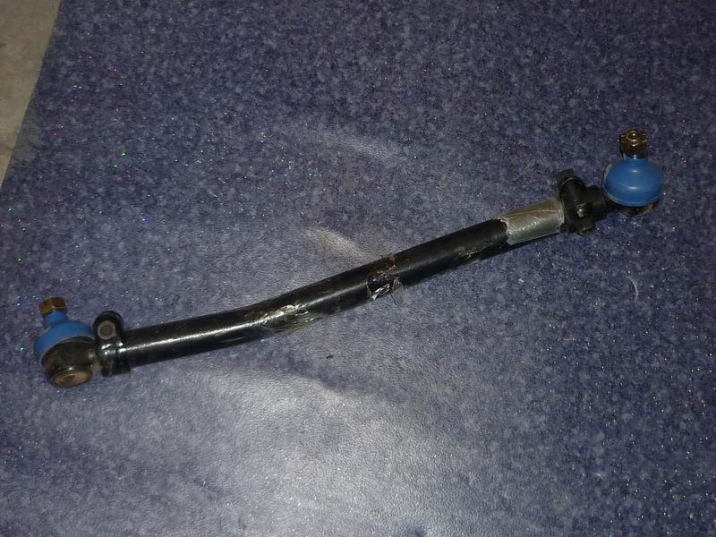 Steering straight rod