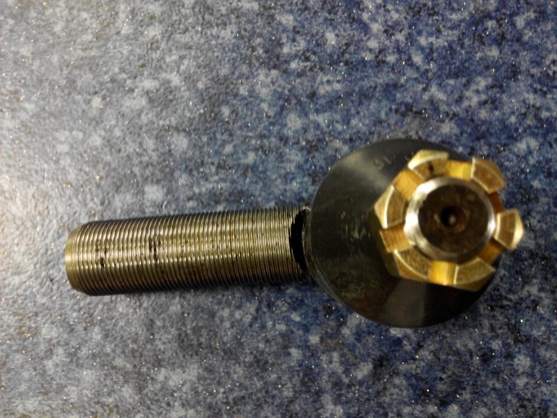 Straight pull rod ball head; right rotation