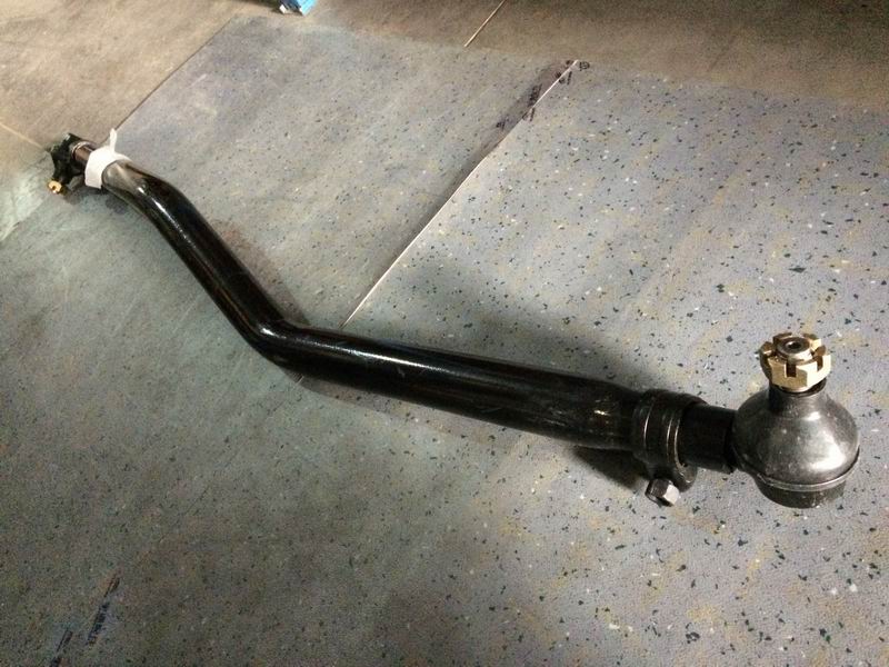 Steering straight rod