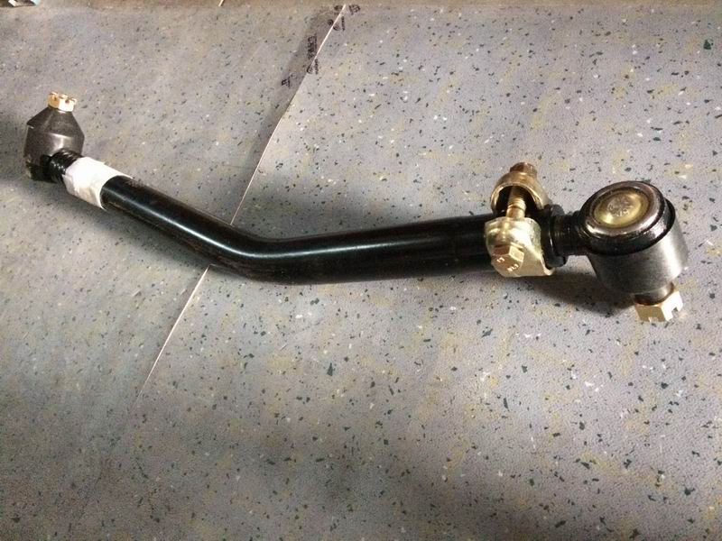 Steering straight pull rod, adjustment sleeve, 640±10mm, φ42X8-2