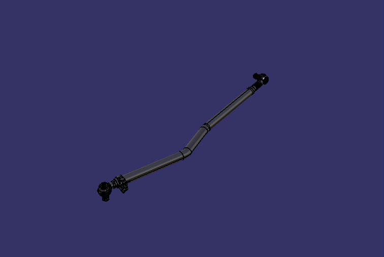 Рулевая прямая тяга