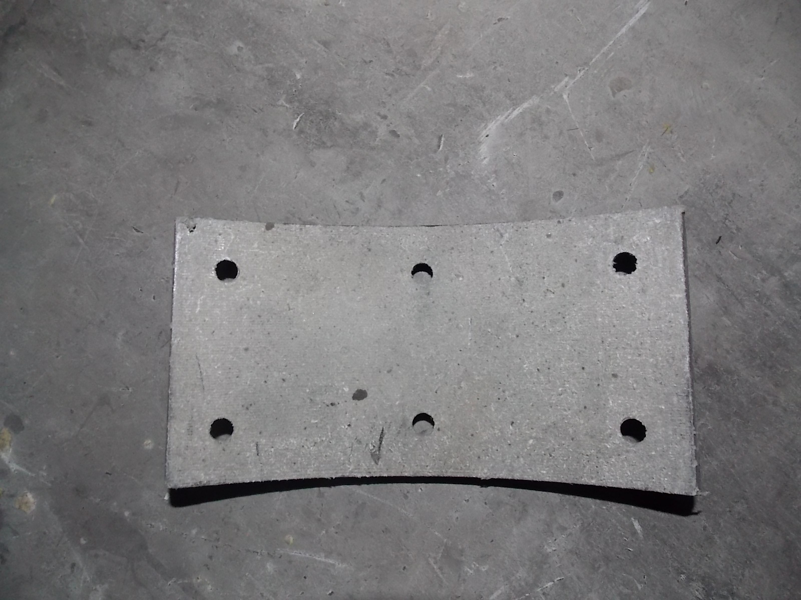 Фрикционная пластина; 100 * 205 * 14 (6 лунок)-1