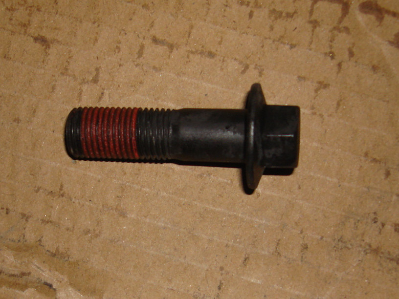 Tighten brake disc bolts; consume inventory