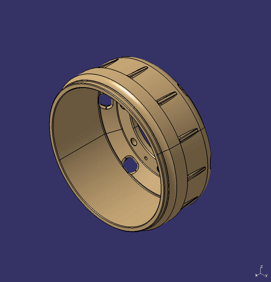 Brake drum, front, φ400*164