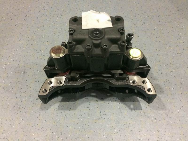 Left disc brake assembly; 17.5