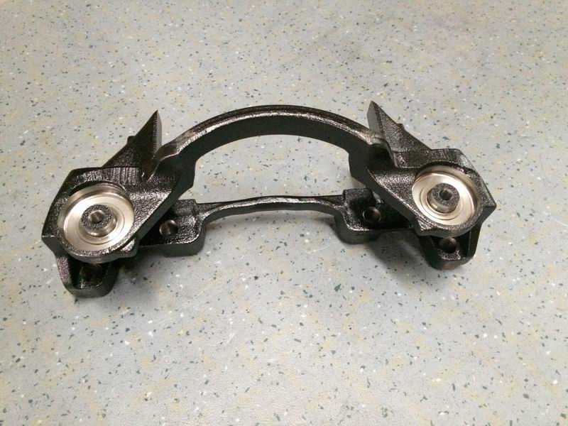 Опорная пластина тормозного суппорта; 19 .5-1