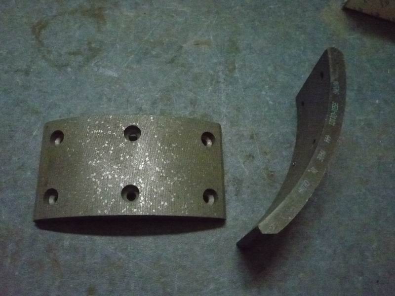 Front friction plate; thickness 14.5mm; hole φ8mm