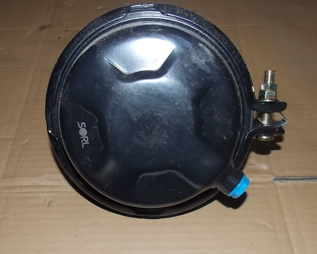 Front brake air chamber assembly - left; 24″