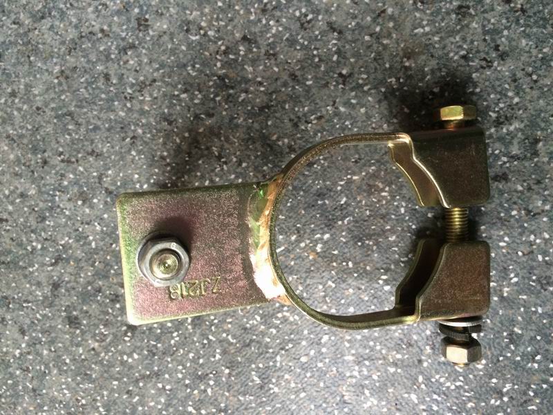 Кронштейн рычага передней регулировки в сборе-1