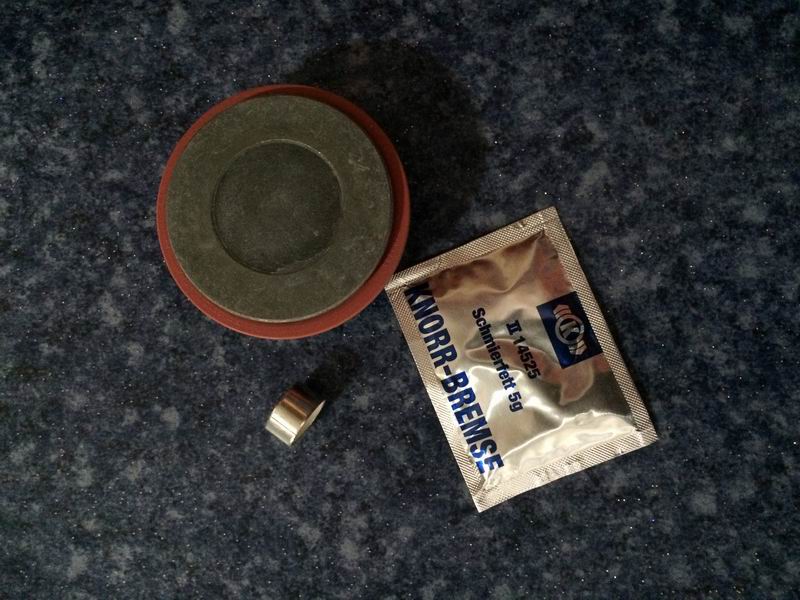 Push plate repair package; including 6 pieces