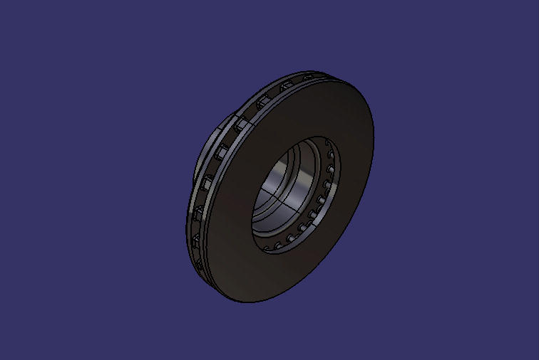 Brake disc, front, φ296*34*99.5, φ137