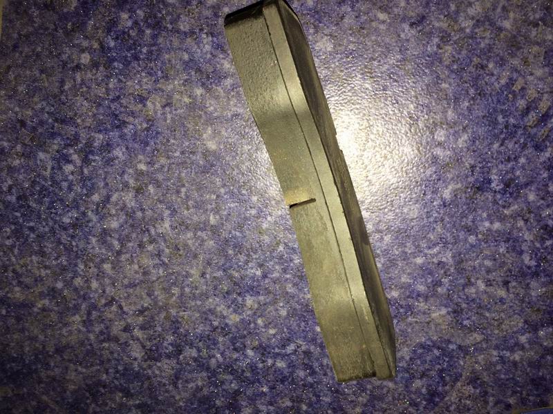 Disc friction plate; 19.5-2