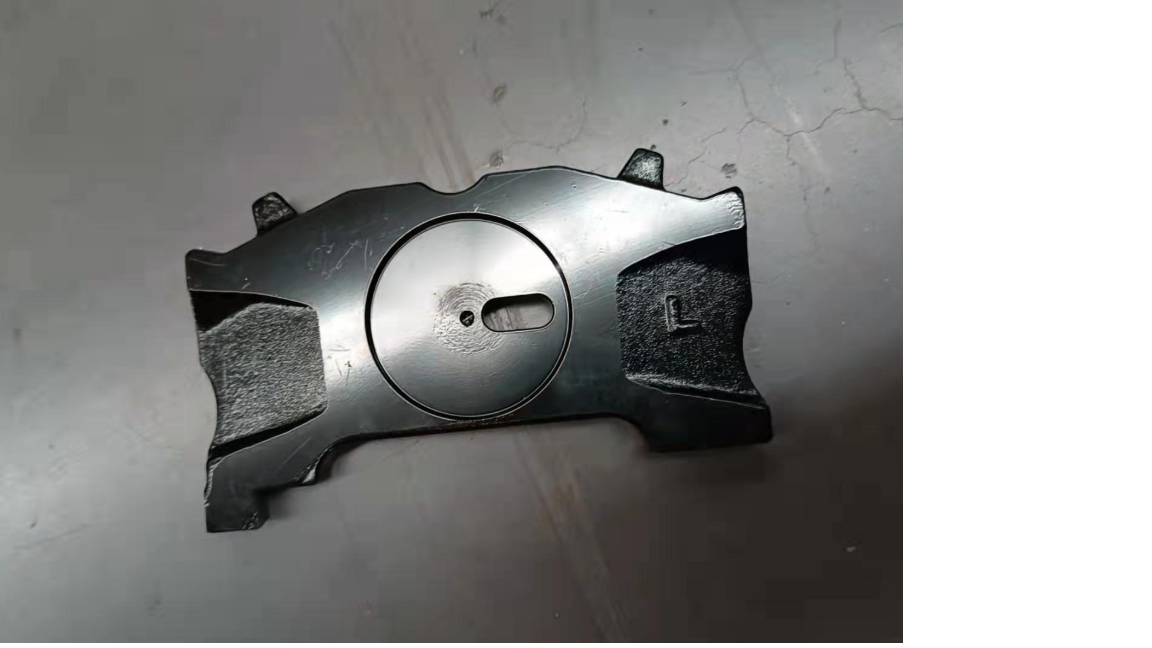 Friction plate pad-left